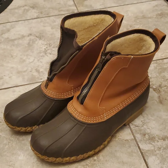 L.L.bean boots fleece-lined PrimaLoft front zip Women main image 3